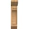 Ekena Millwork Merced Slat Smooth Bracket w/ Offset Brace, Western Red Cedar, 7 1/2"W x 22"D x 34"H BKT0806X22X34MRC06SWR - alternate 4